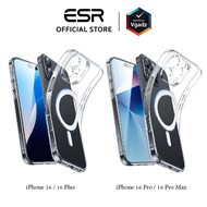 ESR เคสสำหรับ iPhone 16 / 16 Plus / 16 Pro / 16 Pro Max - รุ่น Zero Clear Case (HaloLock) by Vgadz
