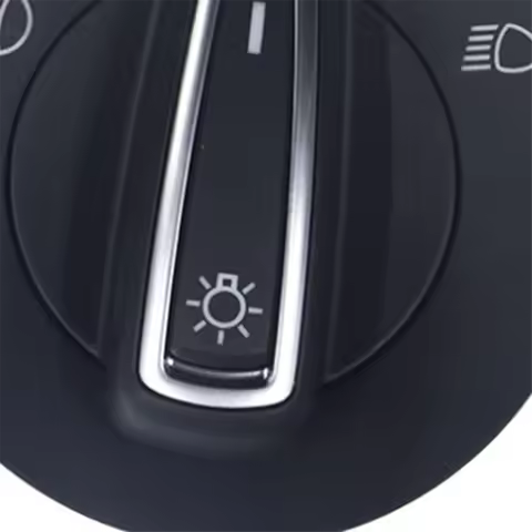 #694Y 5G0941431B Headlight Switch Knob for VW Golf 7 MK7 Polo Tiguan T-Roc Tarraco Transporter 5GG94