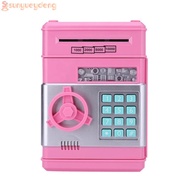 อัตโนมัติกระปุกออมสินอิเล็กทรอนิกส์ ATM รหัสผ่านกล่องใส่เงินเหรียญเงินสดกล่องกระปุกออมสิน