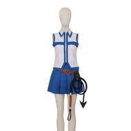 Fairy Tail cosplay costume Lucy Heartfilia cosplay full set costume female anime white outfit