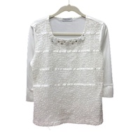 Austin Reed Tshirt Lace White Direct from Japan Secondhand