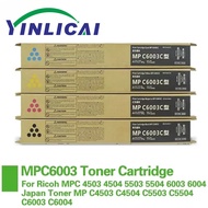 4Color Big Capacity MPC6003 Toner Cartridge For Ricoh MPC 4503 4504 5503 5504 6003 6004 MP C4503 C45
