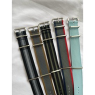 Horoyouneed CNS 20mm 22mm Ribbed Canvas Nato Strap