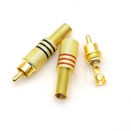 JACK RCA GOLD / JEK RCA GOLD / JEK RCA / JACK AUDIO  BAGUS ORIGINAL HARGANYA 1 PASANG