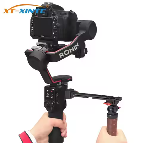 For DJI Ronin RS2/RS3/RS3 Pro/RS4 Pro/RS3 Mini/RS4 Mini Gimbal Stabilizer 180° Adjustable Dual/Singl