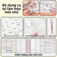 Dụng Cụ Giảm Stress Dán Emoji Trong Suốt Mini