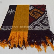 [PREMIUM] KAIN TENUN IKAT BLANKET TORAJA WARNA KUNING