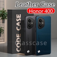 Honor 400 Casing For Honor 400 pro lite 400pro 400lite 400smart Honor400 Plain Skin Leather Phone Ca