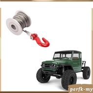 [PerfkMY] RC Winch Spool Kit 25T 1/10 RC Crawler Accessories for TRX4 SCX10 RC4WD