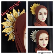 cucuk sanggul klasik traditional.Metal nipis.Hijab friendly.1 piece