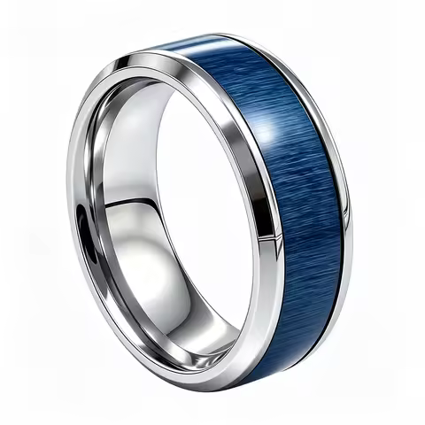 RFID T5577 125kHz Golden or Sliver Wood Grain Epoxy Resin Stainless Steel Ring,Rewritable TK4100/EM4
