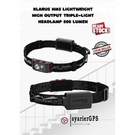 Klarus HM5 Lightweight High Output Triple-Light Headlamp 800 Lumen
