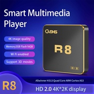 Q96 R8 Internet TV 4K Pemain Video Eksport Sub TV BOX