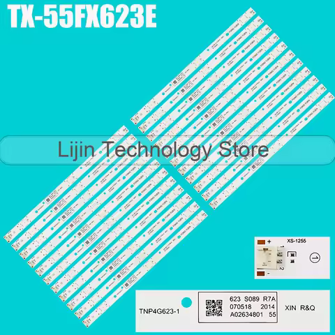 LED Backlight strip for TX-55FX613 TX-55EXF687 TX-55FX603E TX-55EXX689 TH-55EX600K TX-55EX633E TX-55