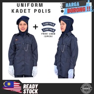 BAJU UNIFORM KP SEKOLAH | PERSATUAN KOKURIKULUM SEKOLAH | UNIFORM KAWAD I LENGAN PANJANG I COMBO BER