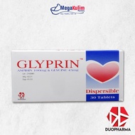 Glyprin Dispersible 100/45mg 30’s