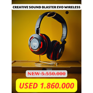 ✌️ Tai nghe không dây Creative Sound Blaster EVO Wireless cũ đẹp giá rẻ