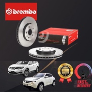 ORI BREMBO FRONT BRAKE DISC ROTOR NISSAN X-TRAIL 2013 T32L, JUKE F15E 1.6 4WD (09.B354.11)