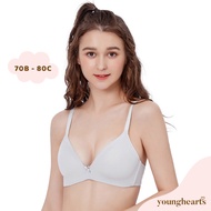 Young Hearts Basic Wireless Triangle Bra Y23-19838