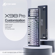 Attack Shark X98 Pro Mechanical Keyboard | 3-Mode Wireless (BT/2.4G/USB-C) | Gasket Mount | Hot-Swap