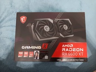 超級新 保到2027 微星MSI RX6600XT GAMING X 8G顯示卡 3060 6700 6600參考