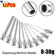 HCYEOU 12Pcs Industrial Glue Injection Needle, Stainless Steel Blunt Tip Dispensing|Needle, 8G-30G F