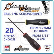 BALL HEAD SCREWDRIVER BONDHUS BRAND BALL END SCREWDRIVER BALL POINT BALL SCREWDRIVER BALLDRIVER BOND