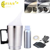 XIANS Vapor Headlight Restoration Kit, Repair Yellowed Repair Oxidation Car Headlight Renewal, Repair Vague Scratch Remover Atomizing Cup Headlight Vapor Renovation Tool