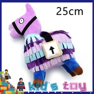 Kid's Toy Available 25cm Fortnite Plush Toy Stash Llama Soft Alpaca Anime stuff doll Rainbow Horse Stuffed Toys Children's Birthday Gift For girls boys gift