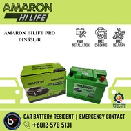 [ Installation Provided ] DIN55R | DIN55L | LN 2 Amaron Hi-life PRO - GO | Car Battery Proton X50 pe