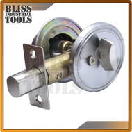 B.I.T 101 Ss Dead Lock Dead Bolt Door Knob Door Lock Entrance Lockset With Key Silver