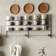 Vitsoe Stainless Steel Wall-Mounted Cup Holder Shelf Coffee Corner Storage Rack Free Combination Wal
