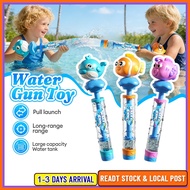 Kids Fish Water Gun Shooter Water Blaster Fish Shooter Soaker Water Spraying Toys Swimming Pool Outd