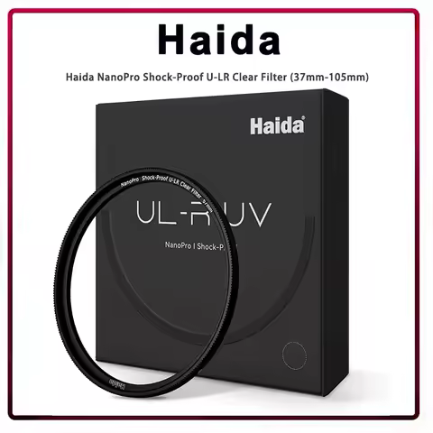 Haida NanoPro Shock-Proof U-LR Clear Filter(37MM-105MM)