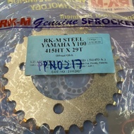 RKM 415 SPOCKET Yamaha special kecil size 26T-33T