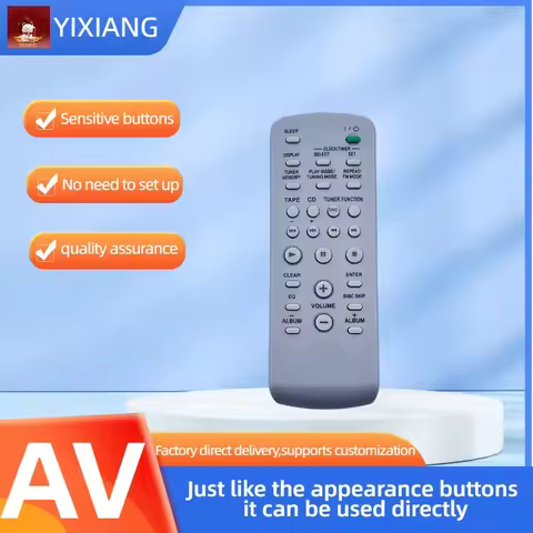 RM-SC3 Remote Control For Sony System Audio CMT-HPX9 CMT-BX5BT CMT-CPX22 CMT-HPX10W MHC-GNX880 CMTCP