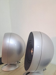 獨家罕有銀色版KEF HTS 3001 SE, 同軸靚聲衛星喇叭(無源需接擴音機使用)