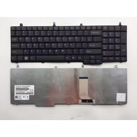 us English keyboard For Dell Vostro 1700 1710 1720 black laptop keyboard US Layout