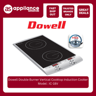 Dowell Double Burner Vertical Cooktop Induction Cooker IC-18V