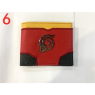 PU Wallet Anime Wallet Naruto Red Cloud Naruto Sasuke Kakashi Wallet E2MZ
