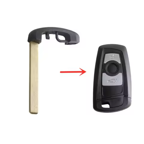 DUDELY Replacement Smart Emergency Insert Key Blade For BMW 1 3 5 Series F10 F20 F30 F40