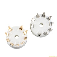 SUN High-Quality Copper-Plated Tin-Phosphor Tube Sockets for 12AX7 12AT7 12AU7 ECC83 ECC82 E88CC 692