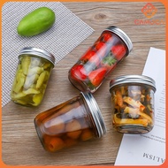 Cc Sealed Glass Jar Kitchen Storage With Lid Pickle Bottle Jam Bottles 100ml-500ml