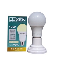 CAHAYA LUXEN CLASSIC GOLD 12W LED BULB LIGHT 4000Knatural AS YOU SNI
