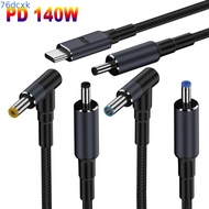 76DCXMY 180CM PD 140W Converter Line, Emark Chip 5.5X2.5mm USB Type C to DC Cable, Professional 20V 