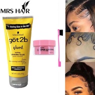 ♔ Got2b Glued Freeze Spray 170g got2b Ultra hold Glued Invincible Styling Hair Gel for lace wig lace