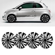 Easyhub-my Tbest 4PCS 17 Inch Universal Rim Wheel Cover Hubcaps Set Stylish Fit Clip On ABS R17 Repl