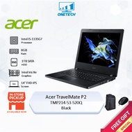Acer TravelMate P2 - Black (14" FHD IPS/Intel i5-1135G7/8GB RAM/1TB/HDD Intel Iris Xe W10 Pro) TMP21