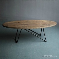 Coffee Table Oval Table Style Creative New Style Free Shipping Furniture Antique Coffee Table LOFT S