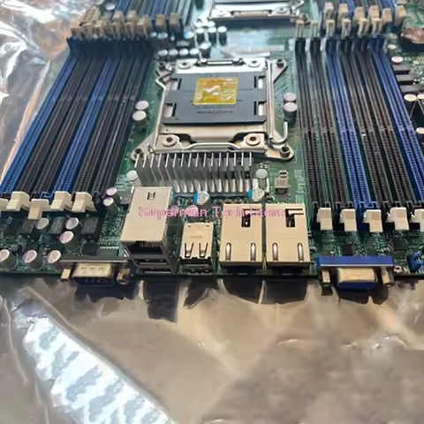 ECC DDR3 LGA2011 2 X16 E5-2600 For Supermicro Server Motherboard X9DRE-TF+